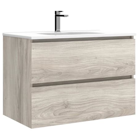 A large image of the WS Bath Collections Flora C80 Grey Pine