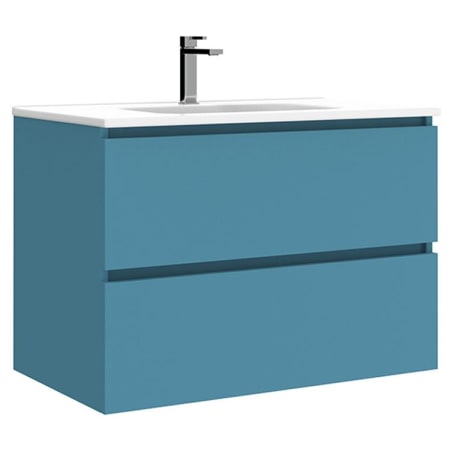A large image of the WS Bath Collections Flora C80 Island Matte