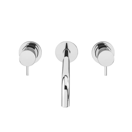 A large image of the WS Bath Collections Flow T1.16.3F Polished Chrome