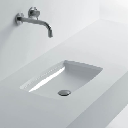 A large image of the WS Bath Collections H10 40U - 8108001 Ceramic White