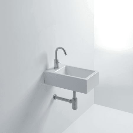 A large image of the WS Bath Collections Hox Mini 45F WS05401F White