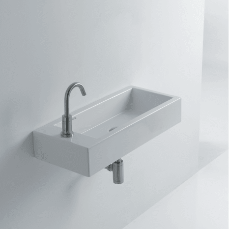 A large image of the WS Bath Collections Hox Mini 45R WS05301F White