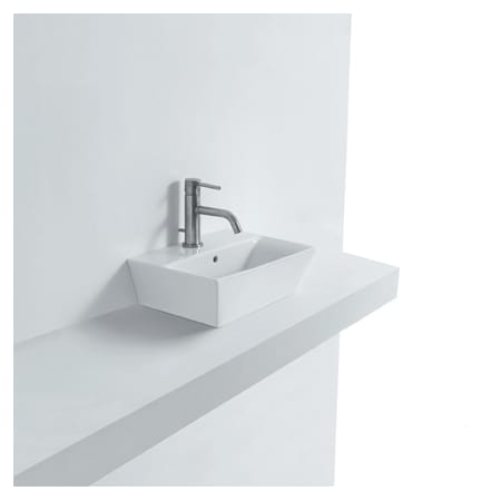 A large image of the WS Bath Collections Jas 35 WS13001F White
