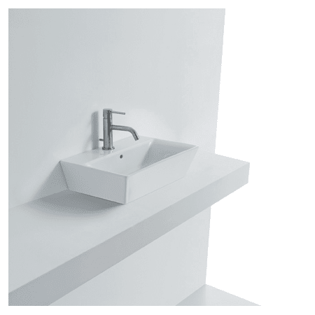 A large image of the WS Bath Collections Jas 45 WS13101F White