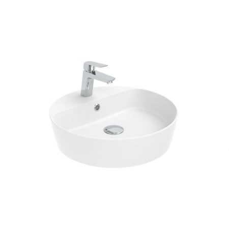 A large image of the WS Bath Collections Lago 146 Glossy White