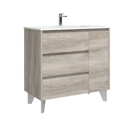 A large image of the WS Bath Collections Lila C90 Grey Pine