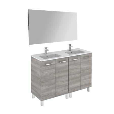 A large image of the WS Bath Collections Logic 120 Pack 1 Sandy Grey