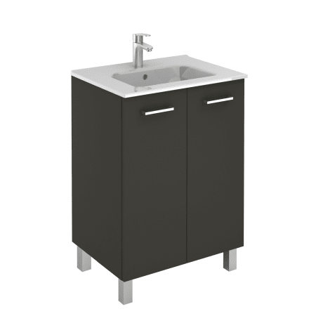 A large image of the WS Bath Collections Logic 60 Anthracite
