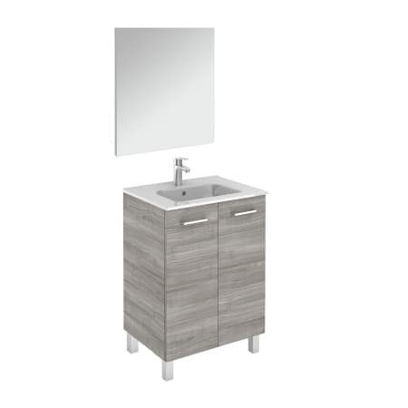 A large image of the WS Bath Collections Logic 60 Pack 1 Sandy Grey