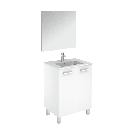 A large image of the WS Bath Collections Logic 70 Pack 1 Glossy White