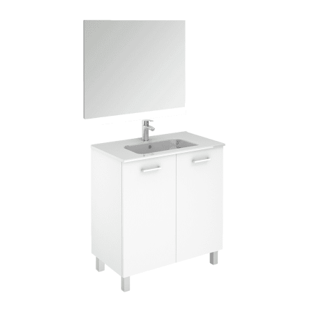 A large image of the WS Bath Collections Logic 80 Pack 1 Glossy White