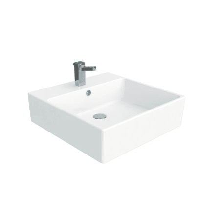 A large image of the WS Bath Collections Next NX 256 0 Faucet Holes