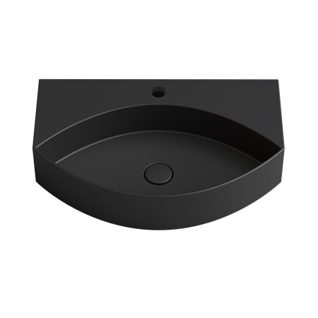 A large image of the WS Bath Collections Occhio 65.42.01 Matte Black