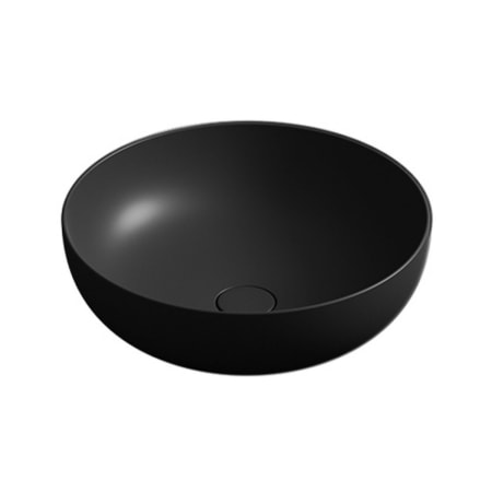 A large image of the WS Bath Collections Pod 45R Matte Black