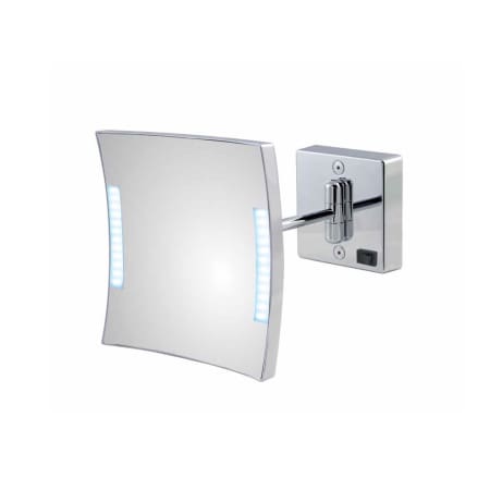 A large image of the WS Bath Collections Quadrolo LED H60-1 Polished Chrome
