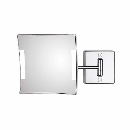 A large image of the WS Bath Collections Quadrololed C61/1 KK3 Polished Polished Chrome