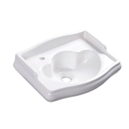 A large image of the WS Bath Collections Retro 1033.01L Glossy White