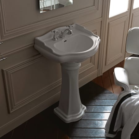 A large image of the WS Bath Collections 1047 1070 White