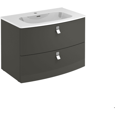 A large image of the WS Bath Collections Rondo 80 Anthracite