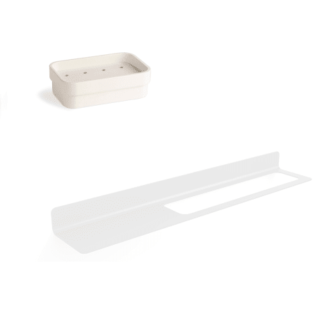 A large image of the WS Bath Collections Seta 51809DX+5147 White / White
