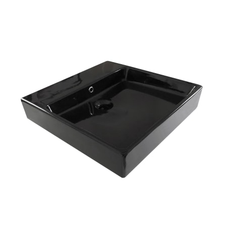 A large image of the WS Bath Collections Simple 50.50B.00 Glossy Black