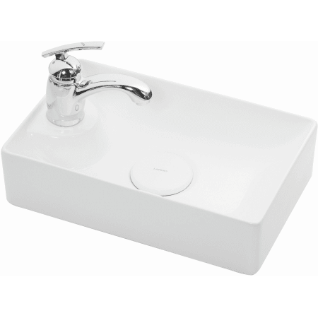 A large image of the WS Bath Collections Vision 16042 Gloss White