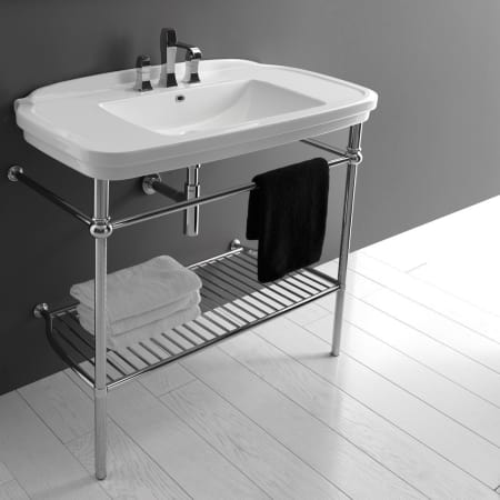 A large image of the WS Bath Collections Nova 100C.01 White