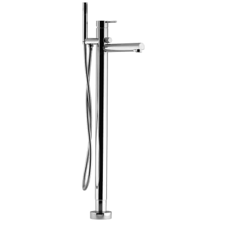 A large image of the WS Bath Collections Easy Floor 2231 Polished Chrome