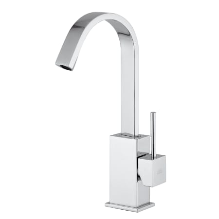 A large image of the WS Bath Collections Level LEA 878 Polished Chrome
