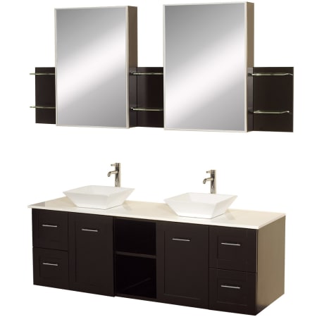 A large image of the Wyndham Collection WC-WHE007-SH-60 Alternate View