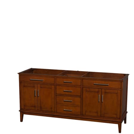 A large image of the Wyndham Collection WC161672DBLVANCLT Light Chestnut