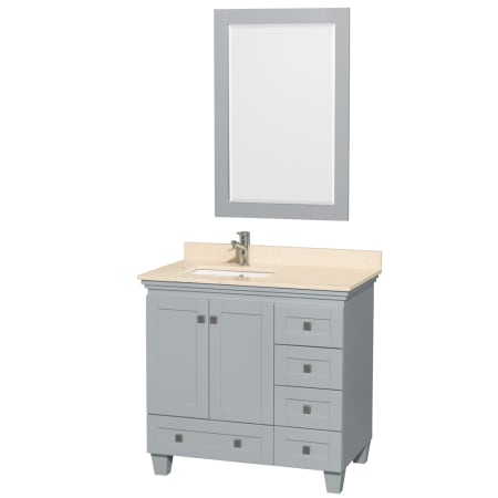 A large image of the Wyndham Collection WC-CG8000-36-SGL-UM-VAN Wyndham Collection WC-CG8000-36-SGL-UM-VAN
