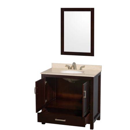 A large image of the Wyndham Collection WC-CG8000-36-SGL-UM-VAN Wyndham Collection WC-CG8000-36-SGL-UM-VAN