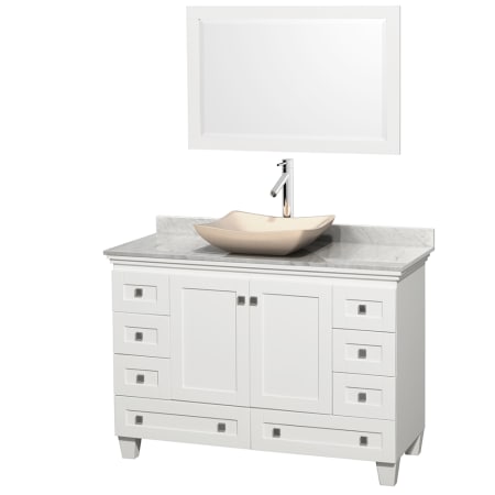 A large image of the Wyndham Collection WC-CG8000-48-SGL-VAN Wyndham Collection WC-CG8000-48-SGL-VAN