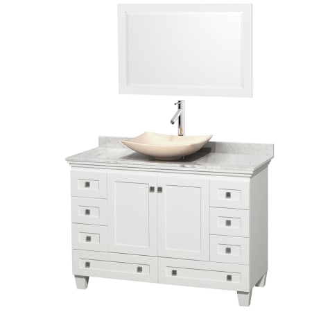 A large image of the Wyndham Collection WC-CG8000-48-SGL-VAN Wyndham Collection WC-CG8000-48-SGL-VAN