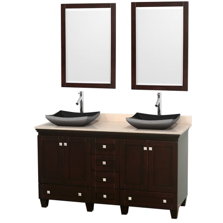A large image of the Wyndham Collection WC-CG8000-60-DBL-VAN Wyndham Collection WC-CG8000-60-DBL-VAN