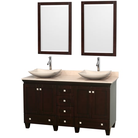 A large image of the Wyndham Collection WC-CG8000-60-DBL-VAN Wyndham Collection WC-CG8000-60-DBL-VAN