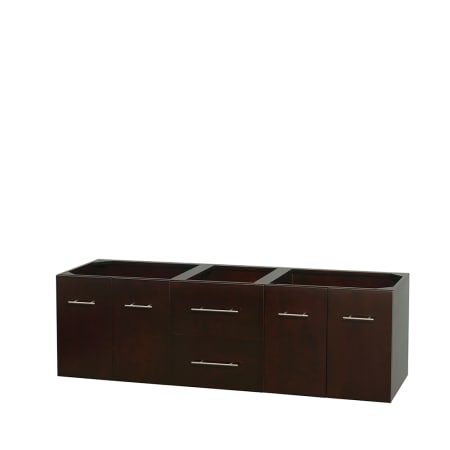 A large image of the Wyndham Collection WC-WHE009-72-UM-VAN Espresso