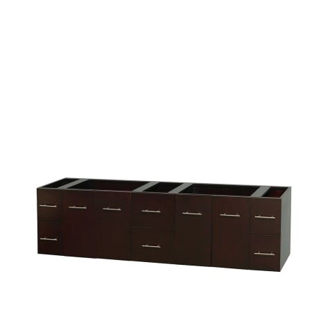A large image of the Wyndham Collection WC-WHE009-80-UM-VAN Espresso