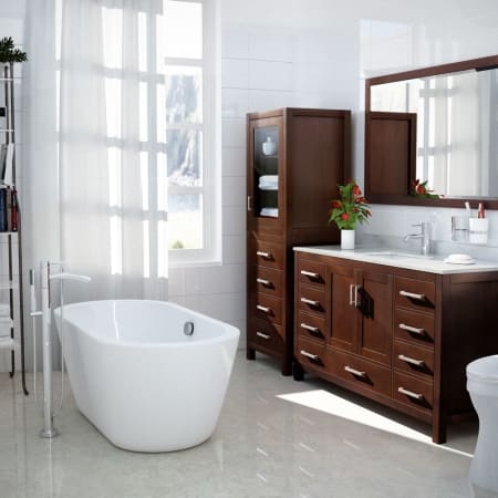 A large image of the Wyndham Collection WC1414LT Lifestyle Image