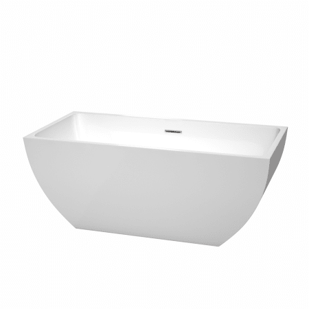Wyndham Collection Wcbtk150559bntrim White Brushed Nickel Trim A Large Image Of The Wyndham Collection Wcbtk150559 White Brushed Nickel Trim