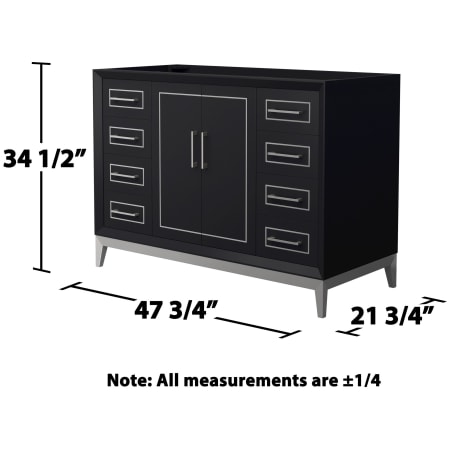 A large image of the Wyndham Collection WCH515148S-CXSXX-MXX Alternate Image