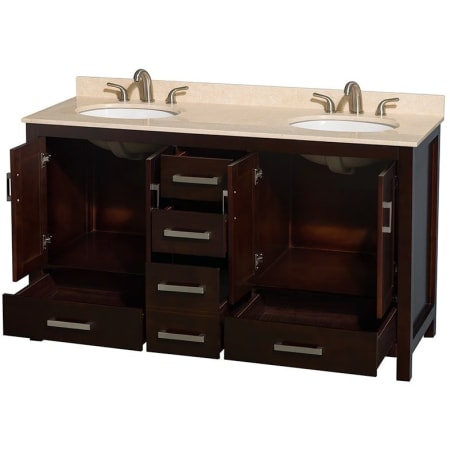 A large image of the Wyndham Collection WCS141460DUNOMXX Lifestyle Image