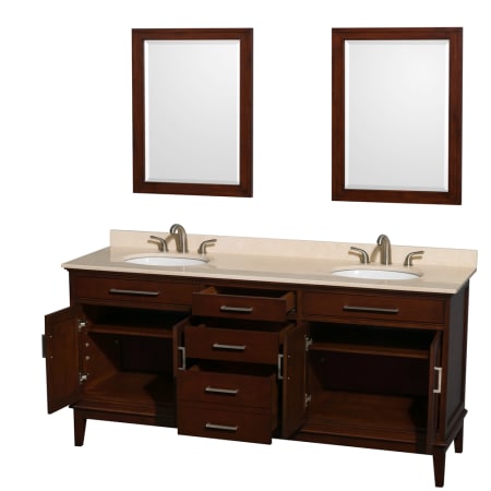 A large image of the Wyndham Collection WCV161672DUNRM24 Wyndham Collection WCV161672DUNRM24
