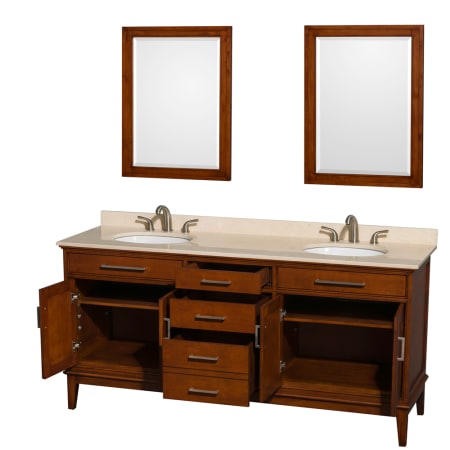 A large image of the Wyndham Collection WCV161672DUNRM24 Wyndham Collection WCV161672DUNRM24