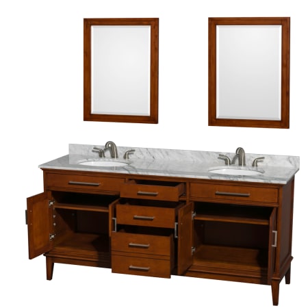A large image of the Wyndham Collection WCV161672DUNRM24 Wyndham Collection WCV161672DUNRM24