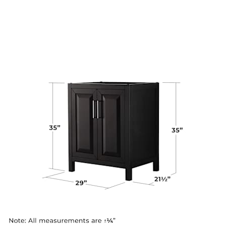 A large image of the Wyndham Collection WCV252530SCXSXXM24 Alternate Image