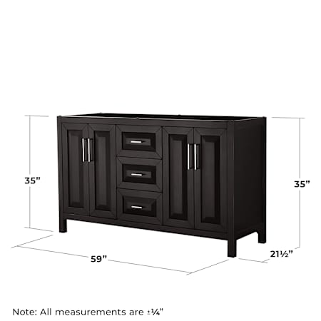 A large image of the Wyndham Collection WCV252560DCXSXXMXX Alternate Image