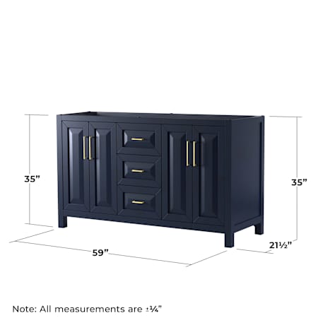 A large image of the Wyndham Collection WCV252560DCXSXXMXX Alternate Image