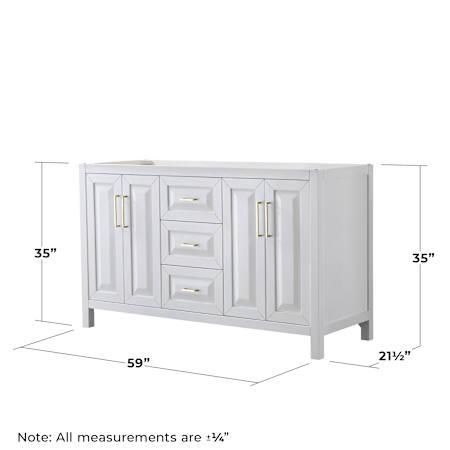 A large image of the Wyndham Collection WCV252560DCXSXXMXX Alternate Image